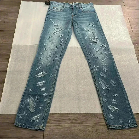[W27/Inseam32/L34]Cheap Monday Tight AO  CUT Skinny Mid Rise Jeans - Picture 2 of 8